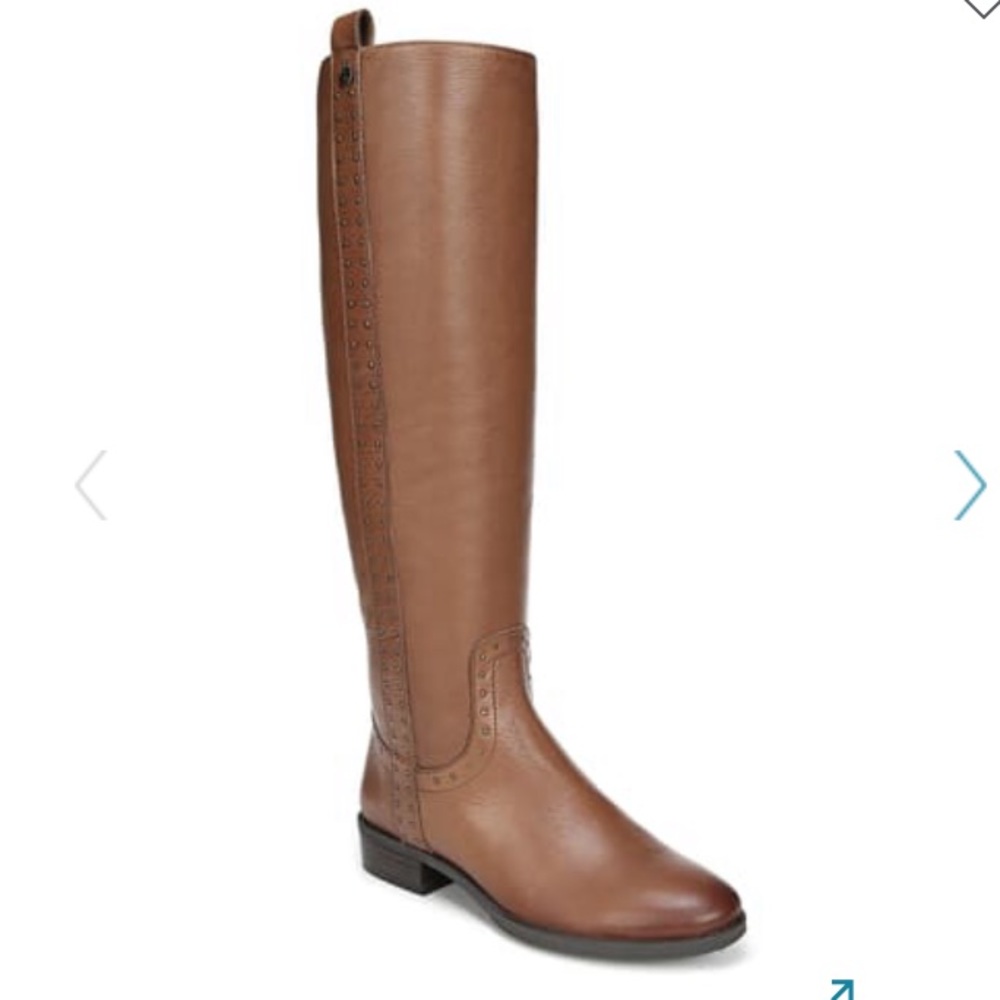 NWOT Sam Edelman tan leather boots, size 8.5